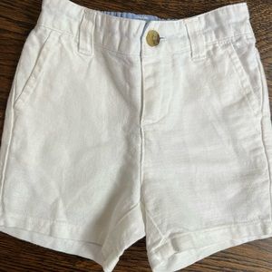 ✨Janie and Jack ✨ linen white shorts